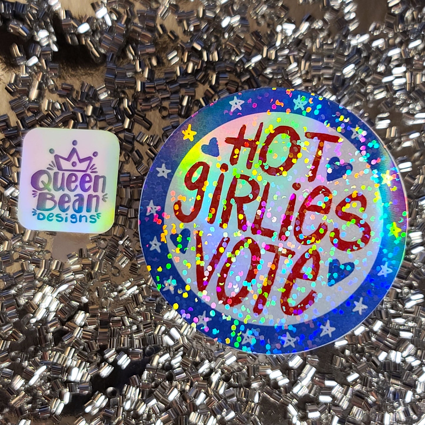 Girl Power Series - Hot Girlies Vote - Hanadmade Vinyl Sticker