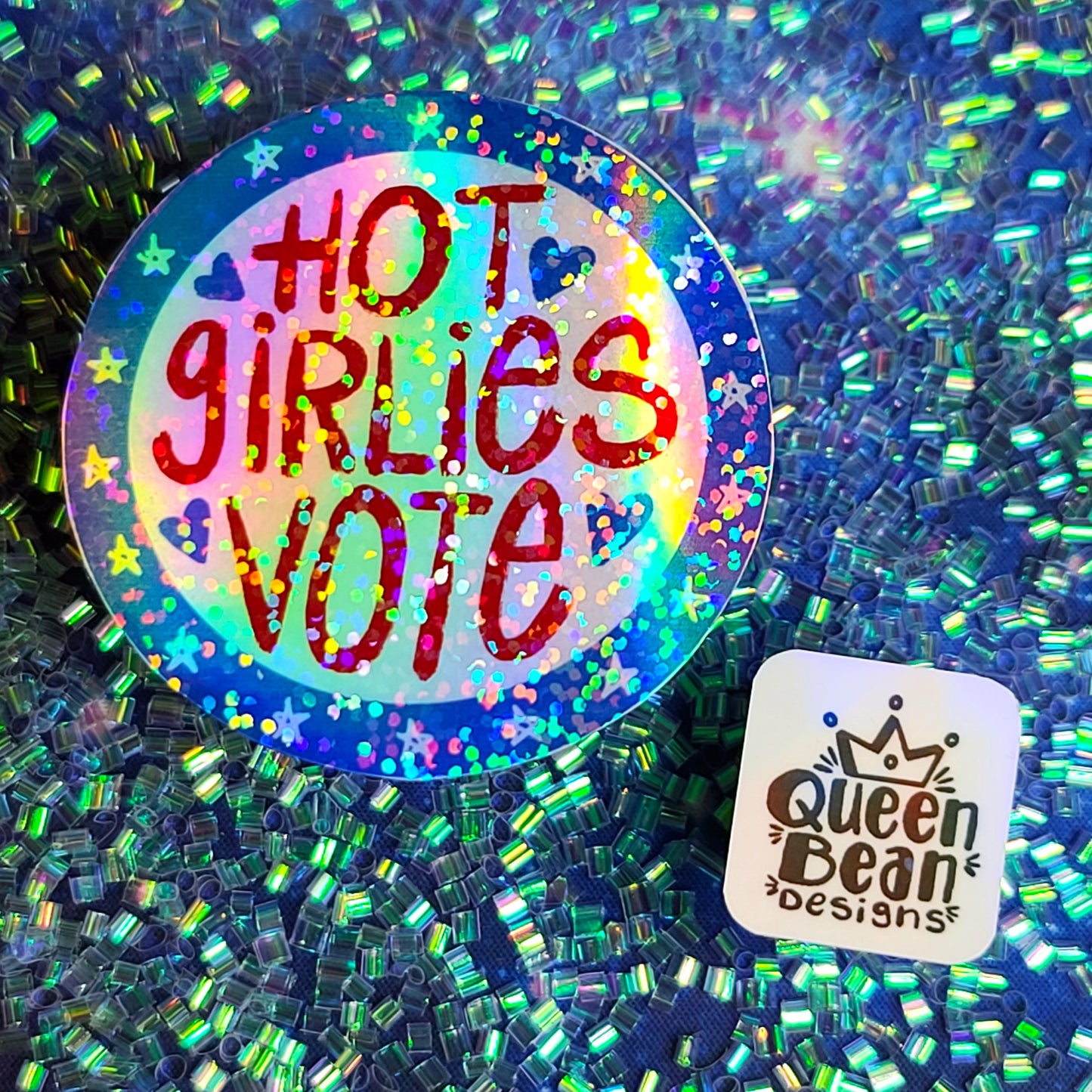 Girl Power Series - Hot Girlies Vote - Hanadmade Vinyl Sticker