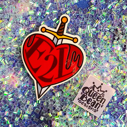 Bookish Series - E2L- Enemies to Lovers - Handmade Vinyl Sticker